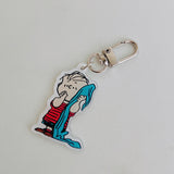Peanuts Imported Acrylic Swivel Key Chain - Linus