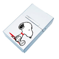 Snoopy Hinged Aluminum Cigarette Case