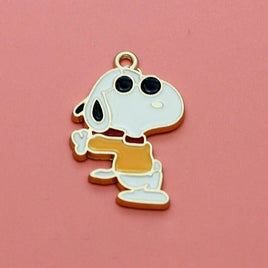 Snoopy Joe Cool Enamel Charm - snoopn4pnuts.com