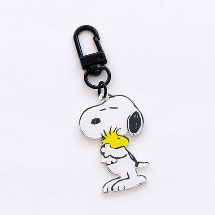Snoopy Acrylic Swivel Key Chain - snoopn4pnuts.com
