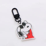 Snoopy Acrylic Swivel Key Chain