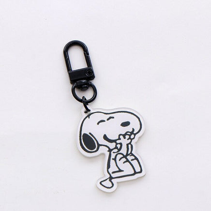Snoopy Acrylic Swivel Key Chain - snoopn4pnuts.com