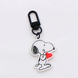 Snoopy Acrylic Swivel Key Chain