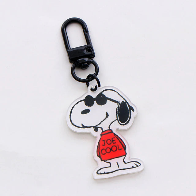 Snoopy Acrylic Swivel Key Chain