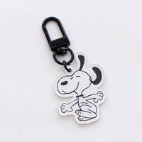 Snoopy Acrylic Swivel Key Chain