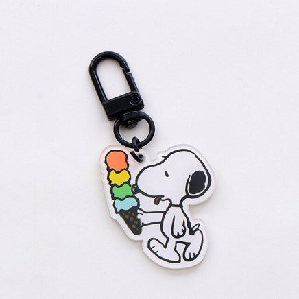 Snoopy Acrylic Swivel Key Chain - snoopn4pnuts.com