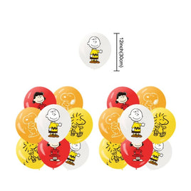 Peanuts Latex Party Balloon - SINGLE (Air Fill/NOT Helium) - Matching Party Ware Sold Separately - snoopn4pnuts.com