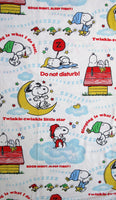 Vintage Peanuts Gang Flat Sheet - Sleeping Expressions