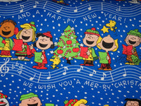 Peanuts Gang Christmas Holiday Gift Wrap Roll - snoopn4pnuts.com