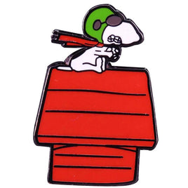 Snoopy Flying Ace Enamel Pin - snoopn4pnuts.com