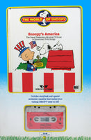 Worlds Of Wonder Snoopy Book and Tape Set - Snoopy's America (*BOOK ONLY - NO TAPE INCLUDED)