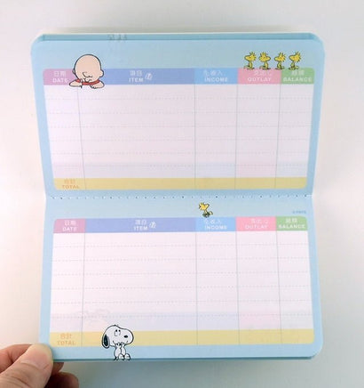 Peanuts Cash Book With Vinyl Storage Case (Like A Check Register To Manage Transactions, Income, Etc.) - snoopn4pnuts.com