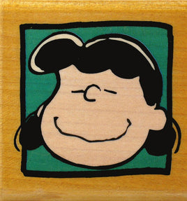 Lucy's Portrait Rubber Stamp