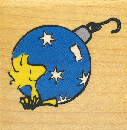 Woodstock's Ornament Rubber Stamp
