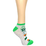 Snoopy St. Patrick's Day No Show Socks