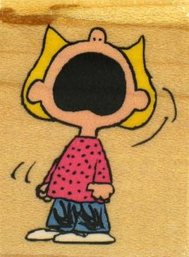 Screamin' Sally Rubber Stamp - Used But Mint Condition