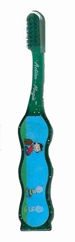 Charlie Brown And Lucy "Movee" Action-Magic Toothbrush - Green