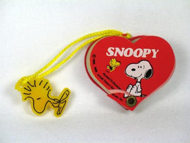 Snoopy And Woodstock Mini Heart-Shaped Phone Book