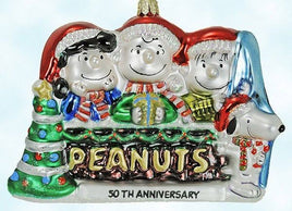 ADLER PEANUTS GANG 50TH ANNIVERSARY POLONAISE CHRISTMAS ORNAMENT (No Box) - snoopn4pnuts.com