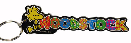 Peanuts Gang Acrylic And Mirrored Key Chain - Woodstock