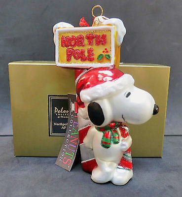 ADLER NORTH POLE SNOOPY POLONAISE CHRISTMAS ORNAMENT - snoopn4pnuts.com