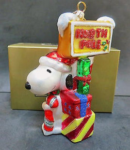 ADLER NORTH POLE SNOOPY POLONAISE CHRISTMAS ORNAMENT - snoopn4pnuts.com