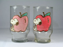 Snoopy Apple Juice Glass Set