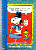 Snoopy Assignment Book