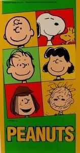 Peanuts Gang Mini Indoor/Outdoor Vinyl Bumper Sticker - On Sale!