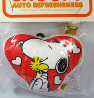 Snoopy Pillow Auto Air Freshener / Christmas Ornament - Love Heart