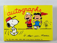 Peanuts Gang Autograph Book