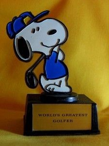 World's Greatest Golfer trophy