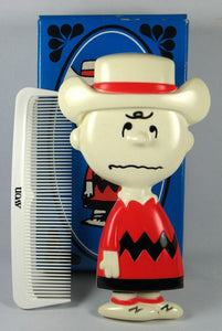 Charlie Brown Hair Brush (New But Near Mint/Discolored)