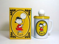 Avon Milk Glass Mug - Lucy (NO LID ON MUG)