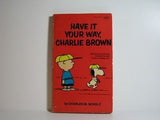 Have It Your Way, Charlie Brown Book