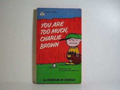 You Are Too Much, Charlie Brown Book