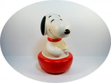 Snoopy Vintage Roly Poly Musical/Rattle Toy - Nice Musical Chimes Sound (Near Mint Condition)