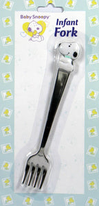 Baby Snoopy Infant Fork - Green Collar
