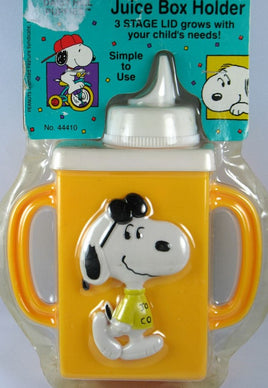 Snoopy Joe Cool 3-Stage Juice Box Buddy - Gold