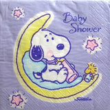 Baby Snoopy Baby Shower Dinner Napkins