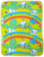 Snoopy Ruffled Baby Comforter