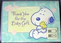 Baby Snoopy Thank You Cards