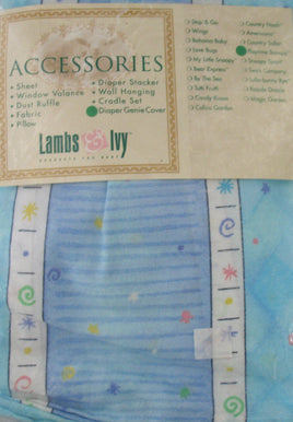 Lambs & Ivy Playtime Snoopy Diaper Genie Cover - snoopn4pnuts.com