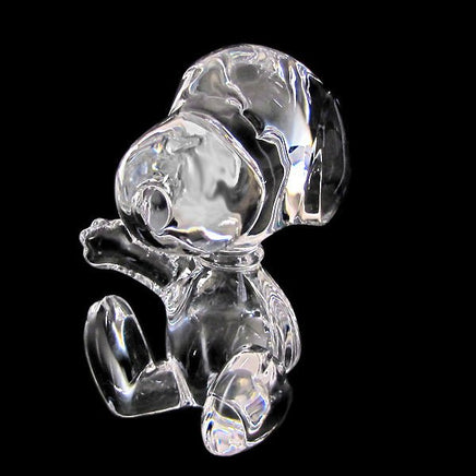 Snoopy Baccarat Crystal Figurine - snoopn4pnuts.com