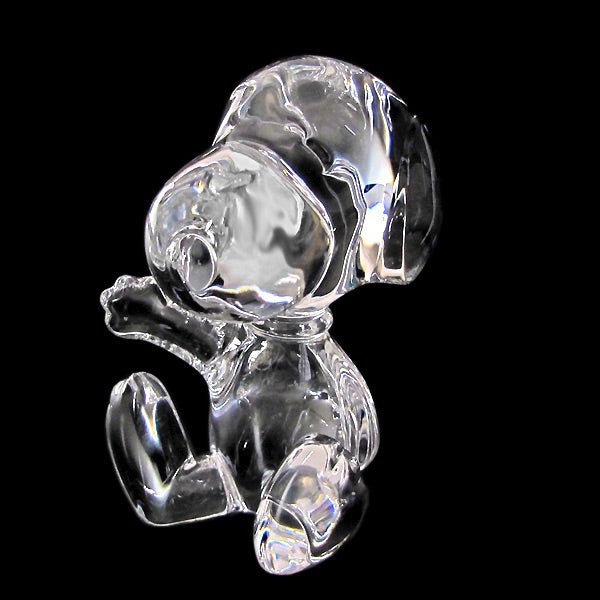 Snoopy Baccarat Crystal Figurine | snoopn4pnuts.com