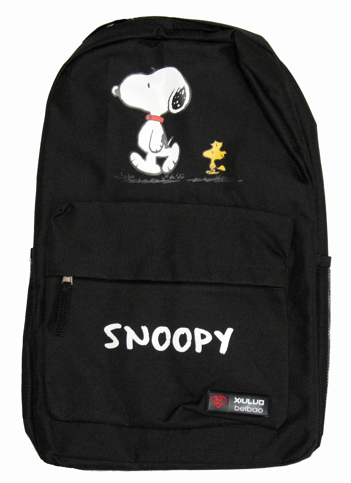 Snoopy Woodstock Mini Backpack NWT! Lightweight, Grey and black nylon Peanuts Snoopy and Woodstock Buckle Mini Backpack - BoxLunch  main image 2