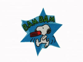 Snoopy Star Patch - "Bam Bam"