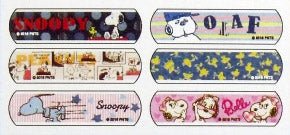 Peanuts Gang Band - Aids / Bandages - snoopn4pnuts.com