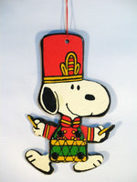 Peanuts Mascot Doll Ornament:  Snoopy Band Leader