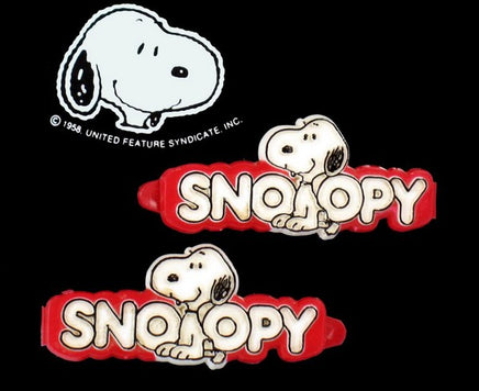Snoopy Barrette Set